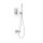 Tres Slim Exclusive, Unterputz Brauseset Rapid-Box, weiss matt