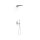 Tres Slim Exclusive, Unterputz Brauseset Rapid-Box, weiss matt