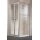 HSK Favorit Klapptür, 2-teilig in Kombination mit Seitenwand inkl. Handtuchhalter, 80cm, Sondermass B:bis 120cm ; H:185,1-200,0cm, alu silber matt, Kunstglas