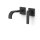Tres Slim Exclusive, Einhebel Waschtischmischer UP, schwarz matt