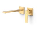 Tres Slim Exclusive, Einhebel Waschtischmischer UP, 24k...