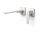 Tres Slim Exclusive, Einhebel Waschtischmischer UP, weiss matt