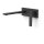 Tres Slim Exclusive, Einhebel Waschtischmischer UP, schwarz matt