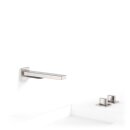 Tres Slim Exclusive, Zweigriff-Standarmatur, Edelstahloptik