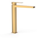Tres Slim Exclusive, Einhebel Waschtischmischer, 24k Gold...
