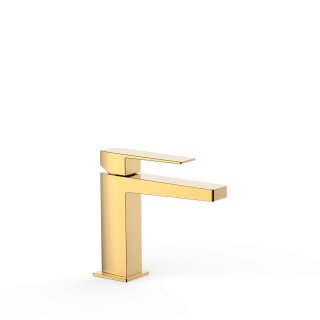 Tres Slim Exclusive, Einhebel Waschtischmischer, 24k Gold