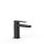 Tres Slim Exclusive, Einhebel Waschtischmischer, schwarz matt