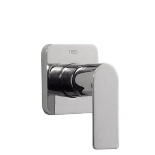 Tres Loft-Tres, Unterputz-Einhandmischer (1-Weg), chrom