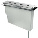 Tres Max-Tres, Schlauchbox zur Fliesenbankmontage, chrom