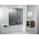 HSK Premium Softcube Badewannenaufsatz, 3-teilig
