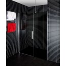 Euroshowers Line -Tür mit Seitenwand in Flucht