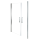 Euroshowers Duo Door Spezial - Pendeltür Duschkabine
