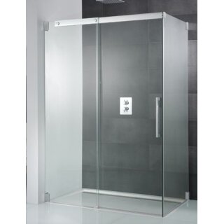 HSK K2 Gleittür, 2-teilig + Seitenwand