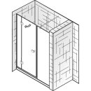 HSK Premium Softcube Drehtür, pendelbar, Raumnische,...