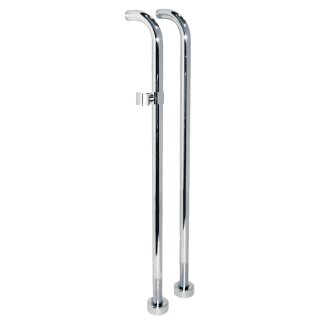 Tres Max-Tres, Wasseranschluss zum Wannenboden, chrom