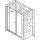 HSK Premium Softcube Drehtür Raumnische, 3-teilig
