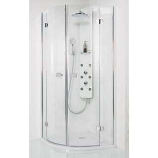 HSK Premium Softcube Runddusche pendelbar, 4-teilig