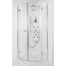HSK Premium Softcube Runddusche pendelbar, 4-teilig