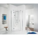 HSK Premium Softcube Fünfeckdusche, 3-teilig