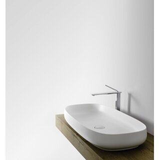 RepaBad Keramikwaschbecken Serie Seed 90, 915 x 440 x 125 mm (Aufsatzwaschtisch)