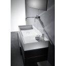 RepaBad Keramikwaschbecken Serie Cut 90/38, 900 x 380 x 150 mm AF (Aufsatzwaschtisch)
