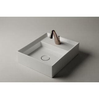 RepaBad Keramikwaschbecken Serie Cut 45/38, 450 x 380 x 120 mm AF (Aufsatzwaschtisch)