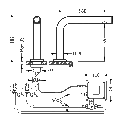 Tres Max-Tres, Elektronische Waschbecken-Mischarmatur TOUCH-TRES, chrom