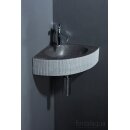 Forzalaqua Stein Waschbecken, 30X30X10CM, TURINO...
