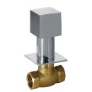 Tres Cuadro-Tres, Unterputzventil 3/4”, chrom