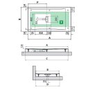 Novellini Custom 2 Rechteck-Duschwanne 120x90cm Randhöhe 12cm