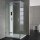 Dampfdusche Stone Edition AWT LD108F15, 90x90cm, weiß glänzend, Linksausführung