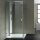 Dampfdusche Stone Edition AWT LD106F15, 100x100cm, weiß matt, Linksausführung