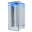 Dampfdusche Deluxe Edition AWT LD106F15, 100x100cm,...