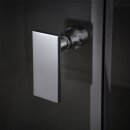 Dampfdusche Deluxe Edition AWT LD111F15, 150x90cm, schwarz, Linksausführung