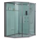 EAGO Dampfdusche DZ995F12 mit Duschtasse weiß 150x150