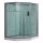 EAGO Dampfdusche DZ995F12 mit Duschtasse weiß 150x150