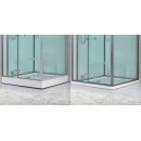 EAGO Dampfdusche DZ995-1F12 mit Duschtasse weiß 150x150