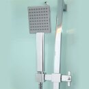 EAGO Dampfdusche DZ993F12 mit Duschtasse weiß 120x120