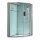 EAGO Dampfdusche DZ993F12 mit Duschtasse weiß 120x120