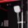 EAGO Dampfdusche DZ990F12 mit Duschtasse schwarz 120x90 links