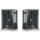 EAGO Dampfdusche DZ961-1F8 schwarz 150x90