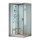 EAGO Dampfdusche DZ959-1F8 weiß 120x90