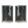 EAGO Dampfdusche DZ959-1F8 schwarz 120x90
