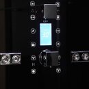 EAGO Dampfdusche DZ995F12 schwarz 150x150