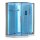 EAGO Dampfdusche DZ993-1F12 weiß 120x120