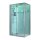 EAGO Dampfdusche DZ990F12 weiß 120x90 links