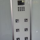 EAGO Dampfdusche DZ954F8 weiß 100x80 rechts