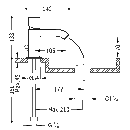 Tres Cuadro-Tres, Einhebel Waschtischmischer, chrom
