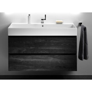 RepaBad Badmöbel BASE 45/70 mit 2 Auszügen, 700 x 450 x 350 mm (Waschbecken nicht inklusive)