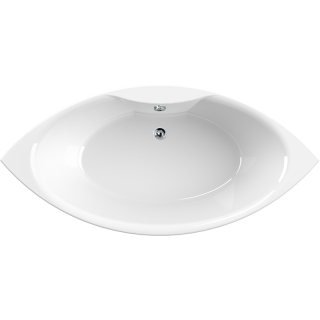 Oval-Badewanne Memmert 203x95x43cm